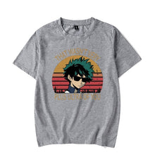 Load image into Gallery viewer, Women Tops Tshirt Japanese Anime My Hero Academia Shirt Short Sleeve Casual T Shirt  Harajuku Pink Black T-shirt  Camisas Mujer
